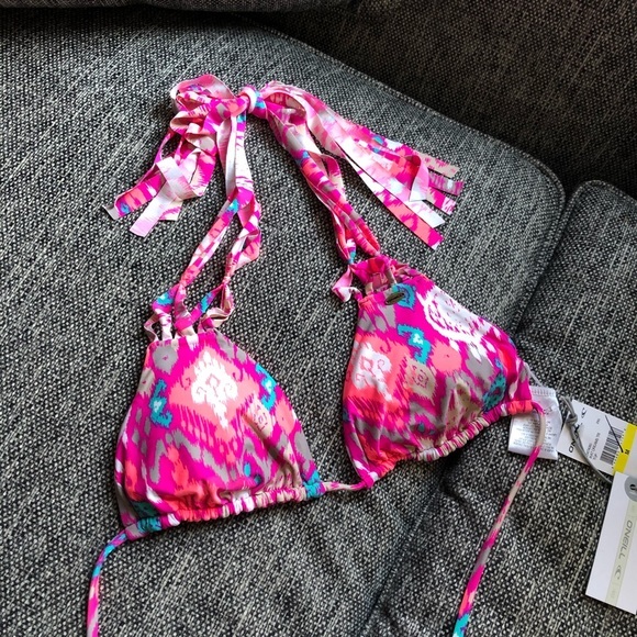 O’Neill Women's Ikat Dreams Tri Bikini Top M - Picture 5 of 8
